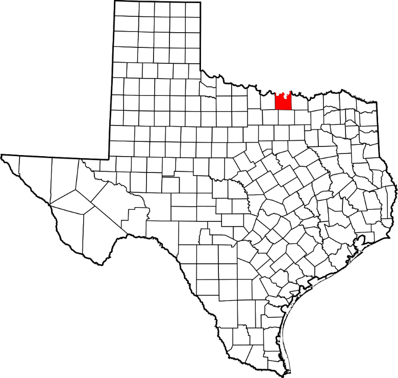 A map of texas with a red location

Description automatically generated